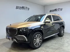 2022 Mercedes-Benz Maybach GLS 480 4MATIC, чёрный — фото 1