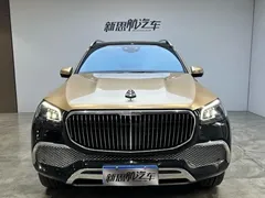 2022 Mercedes-Benz Maybach GLS 480 4MATIC, чёрный — фото 3