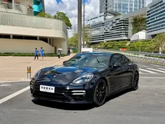 2022 Porsche Panamera 2.9T Platinum Edition, чёрный — фото 1