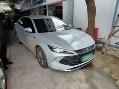 2024 BYD Qin L PHEV 80km Leading, синий — фото 4