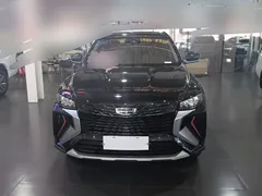 2022 Geely Atlas X 1.8TD DCT Premium, чёрный — фото 2