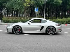 2022 Porsche 718 Cayman S 2.5T, белый — фото 4