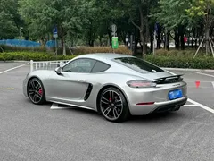 2022 Porsche 718 Cayman S 2.5T, белый — фото 12
