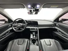 2023 Hyundai Elantra 1.5L CVT LUX Premium, белый — фото 6