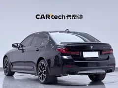 2022 BMW 5 Series 530Li Premium M Sport Package, чёрный — фото 8