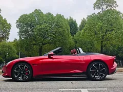 2024 MG Cyberster 520km Legend 4WD Red Soft Top — фото 6