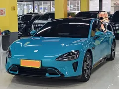 2024 Xiaomi SU7 RWD Long Range Smart Driving, синий — фото 1
