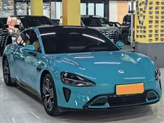 2024 Xiaomi SU7 RWD Long Range Smart Driving, синий — фото 3