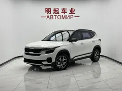 2021 Kia Seltos 1.5L CVT Trend, белый — фото 1