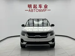 2021 Kia Seltos 1.5L CVT Trend, белый — фото 3