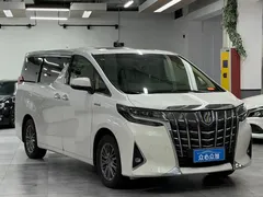 2021 Toyota Alphard Hybrid 2.5L Premium, белый — фото 3
