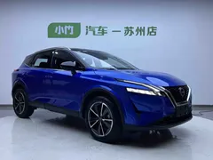 2023 Nissan Qashqai 1.3T CVT Flagship, синий — фото 3