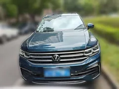 2023 Volkswagen Tiguan L 330TSI AT 2WD R-Line Flagship, синий — фото 2