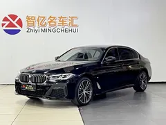 2023 BMW 5 Series 530Li Leading M Sport Package, чёрный — фото 1