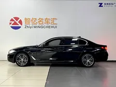 2023 BMW 5 Series 530Li Leading M Sport Package, чёрный — фото 3