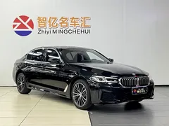 2023 BMW 5 Series 530Li Leading M Sport Package, чёрный — фото 13