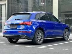 2021 Audi Q5L 45 TFSI Sport, синий — фото 2