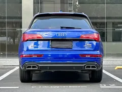 2021 Audi Q5L 45 TFSI Sport, синий — фото 4