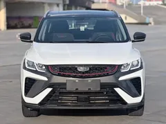 2021 Geely Coolray 1.4T DCT Diamond, белый — фото 2