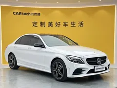 2021 Mercedes-Benz C-Class C 260 L Sport, белый — фото 2
