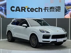 2022 Porsche Cayenne 3.0T Platinum, белый — фото 3
