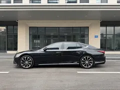 2021 Lexus LS 500h Executive, чёрный — фото 8