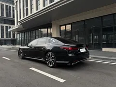 2021 Lexus LS 500h Executive, чёрный — фото 9
