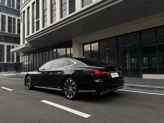 2021 Lexus LS 500h Executive, чёрный — фото 12