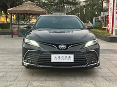 2021 Toyota Camry Hybrid 2.5HG Luxury, чёрный — фото 2