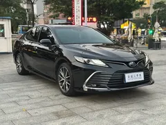 2021 Toyota Camry Hybrid 2.5HG Luxury, чёрный — фото 3