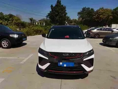 2021 Geely Coolray 1.4T DCT Diamond, белый — фото 1