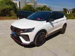 2021 Geely Coolray 1.4T DCT Diamond, белый — фото 2