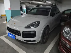 2022 Porsche Cayenne S 2.9T Platinum Edition, белый — фото 1