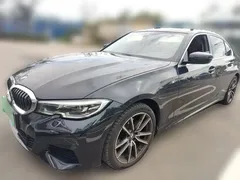 2022 BMW 3 Series 325Li M Sport Package, чёрный — фото 1