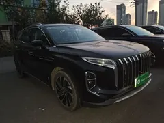2024 Hongqi HS7 2.0T PHEV 4WD 6, чёрный — фото 4