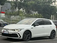 2023 Volkswagen Golf 280TSI DSG R-Line Lite, белый — фото 1