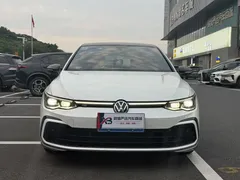2023 Volkswagen Golf 280TSI DSG R-Line Lite, белый — фото 3