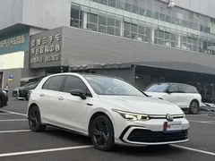 2023 Volkswagen Golf 280TSI DSG R-Line Lite, белый — фото 4