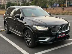 2021 Volvo XC90 7-seat, чёрный — фото 3