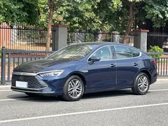 2023 BYD Qin PLUS Champion DM-i PHEV 55km Exceed, синий — фото 1
