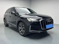 2021 Audi Q7 55 TFSI quattro S line Sport, чёрный — фото 5