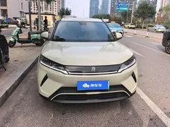 2025 BYD Yuan UP EV 301km Pilot, зелёный — фото 2