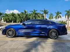 2020 Kia K5 380T GT-Line Premium Tech, синий — фото 4