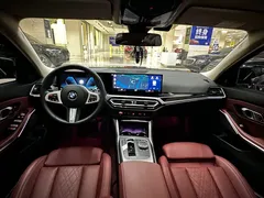 2023 BMW 3 Series 325Li M Sport Dark Night Package, чёрный — фото 14