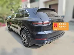 2020 Porsche Cayenne S 2.9T, чёрный — фото 2