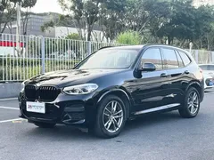 2021 BMW X3, чёрный — фото 1