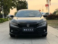 2021 Honda Civic Hatchback 220Turbo CVT, чёрный — фото 2