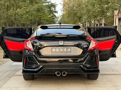 2021 Honda Civic Hatchback 220Turbo CVT, чёрный — фото 17