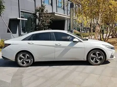 2021 Hyundai Elantra 240TGDi DCT LUX Premium, белый — фото 26