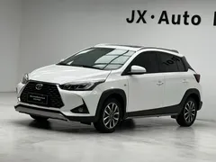 2022 Toyota Yaris L Zhixuan X 1.5L CVT Premium, белый — фото 1